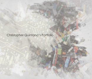 Christopher Quintana's portfolio book cover