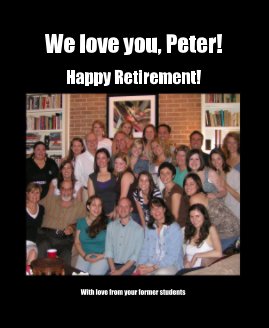 We love you, Peter! book cover