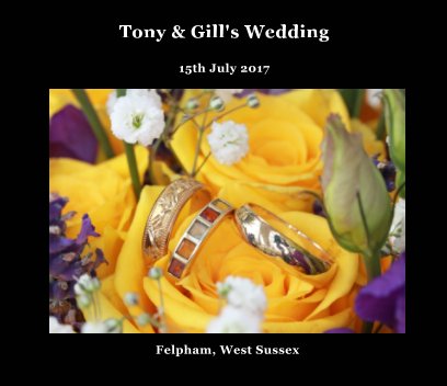 Tony and Gill's Wedding book cover