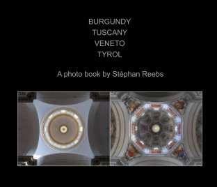 BURGUNDY TUSCANY VENETO TYROL Portfolio Book - Standard Landscape book cover