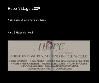 Hope Village 2009 book cover