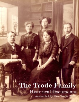 The Trode Family Tree book cover