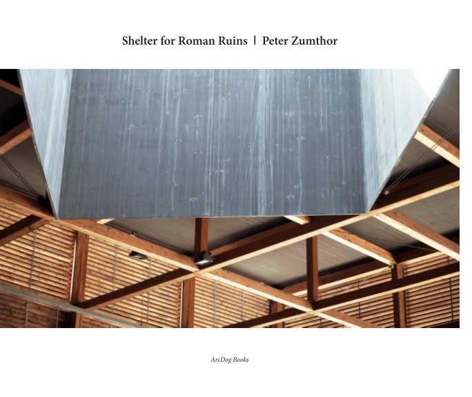 View Shelter for Roman Ruins I Peter Zumthor by ArcDog