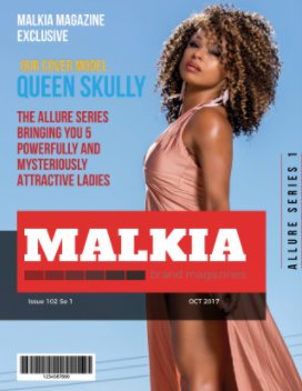 Malkia  Magazine Allure book cover