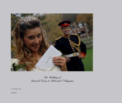 The Wedding of Daniel J Evans to Rebeccah E Hayman book cover