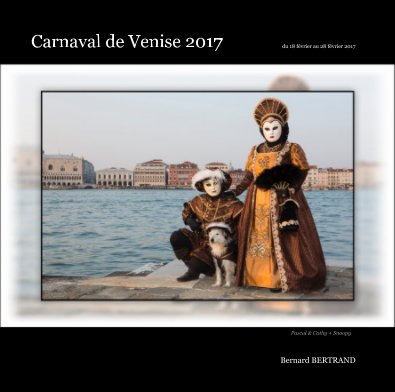 Carnaval de Venise 2017 book cover