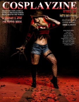 CosplayZine Oct Halloween Issue 2017 book cover