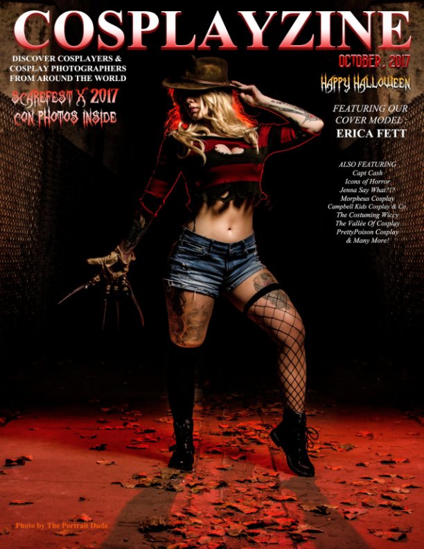 Bekijk CosplayZine Oct Halloween Issue 2017 op cosplayzine