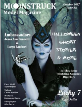 Halloween Moonstruck Model Magazine Issue #31 October 2017 book cover