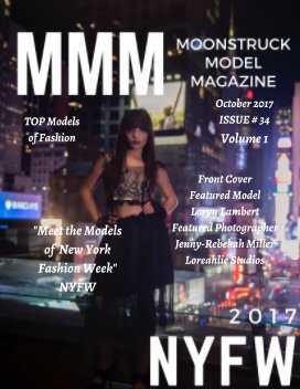 NWFW Fashion Show 2017 Moonstruck Model Magazine Vol. 1 book cover