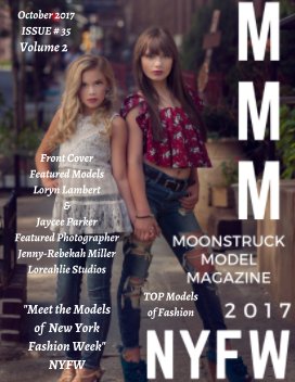 NWFW Fashion Show 2017 Moonstruck Model Magazine Vol. 2 book cover