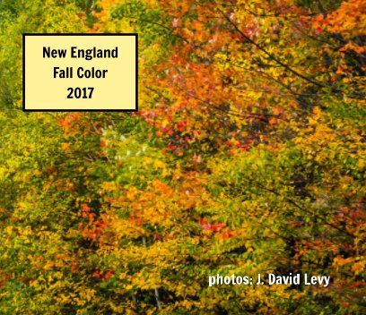 New  England Fall Color 2017 book cover
