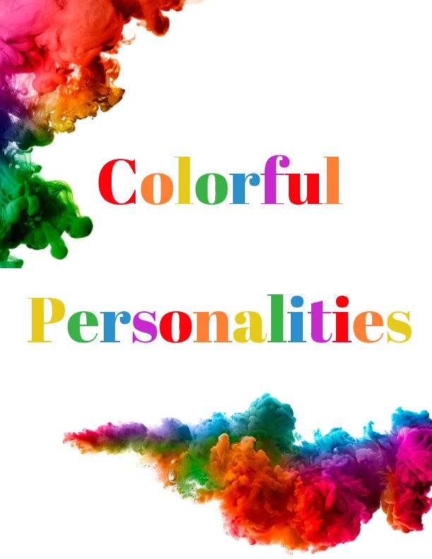 Colorful Personalities by Ambrosia Owen Blurb Books