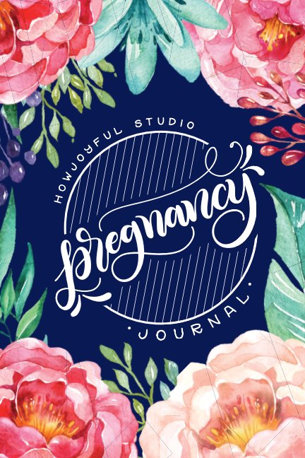 Visualizza Pregnancy Journal - Watercolor Flowers di Joy Kelley - HowJoyful