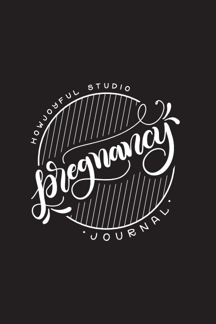 Visualizza Pregnancy Journal - Black & White di Joy Kelley - HowJoyful Studio