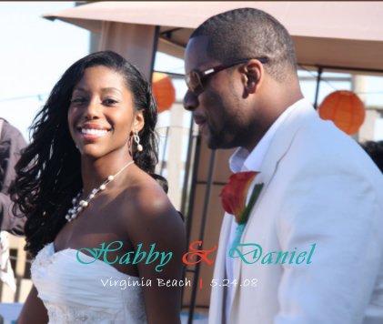 Habby & Daniel Our Wedding Story book cover