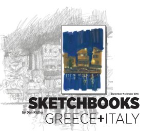 Greece + Italy Sketchbook book cover