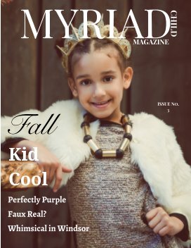 Myriad Child Magazine: Fall 2017 Issue #3 book cover