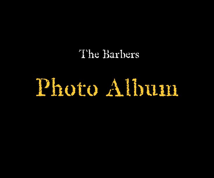 Visualizza The Barbers di Simon Barber