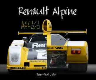Renault Alpine book cover