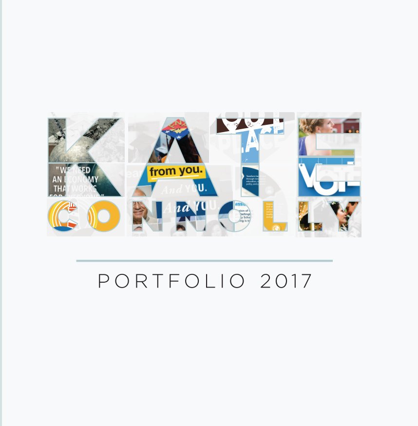 View Portfolio 2017 by Kate Connolly