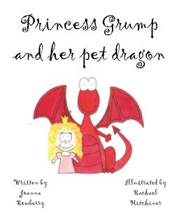 Princess Grump and her pet dragon book cover