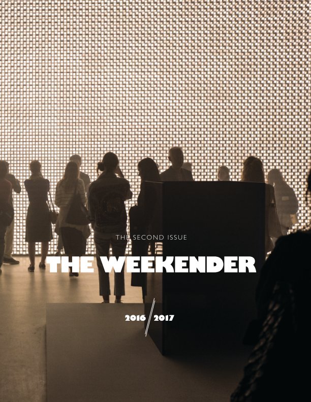 View THE WEEKENDER 2017 by Jan Hippchen