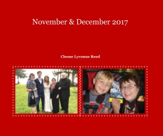 November & December 2017 book cover