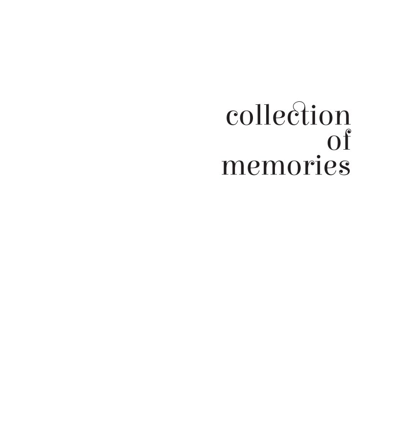 Ver Collection of Memories por Peter Benjamins