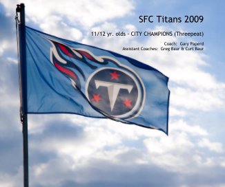 SFC Titans 2009 - Players book cover