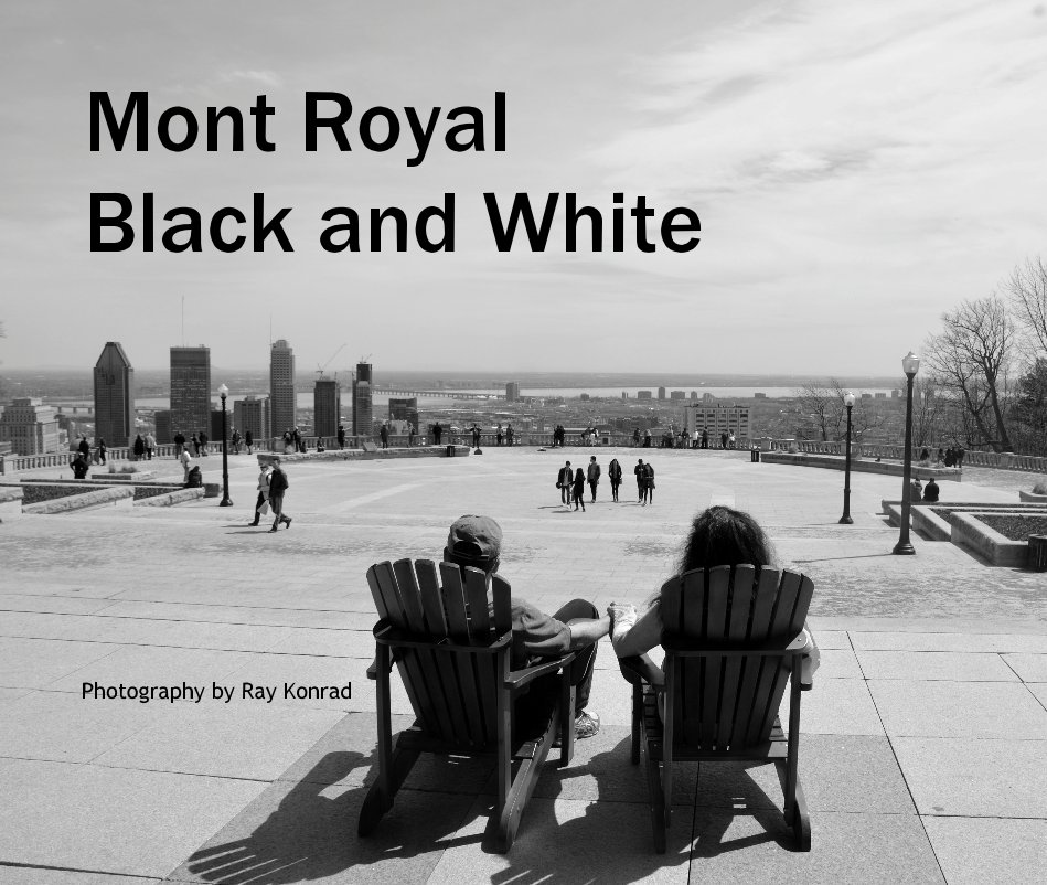 Ver Mont Royal Black and White por Ray Konrad