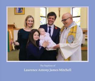 The Baptism of Laurence Antony James Mitchell book cover