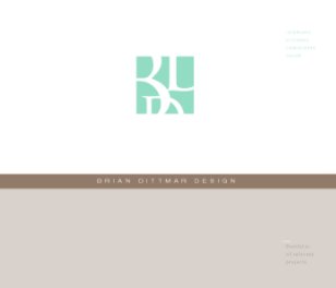 Brian Dittmar Design Portfolio book cover