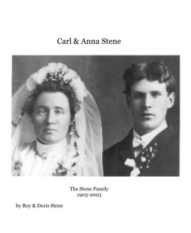 Carl & Anna Stene book cover