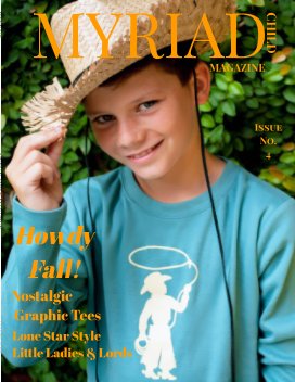 Myriad Child Magazine: November 2017 Issue #4 book cover