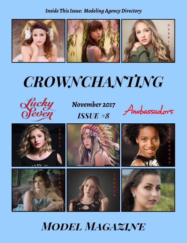 Lucky Seven Crownchanting Model Magazine Issue #8 November 2017 nach Elizabeth A. Bonnette anzeigen