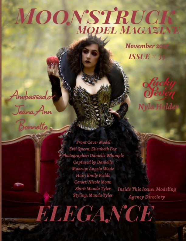 Visualizza Elegance Moonstruck Model Magazine Issue #35 November 2017 di Elizabeth A. Bonnette