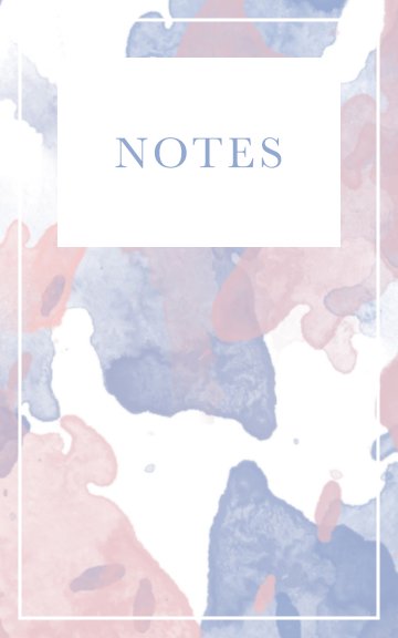 Ver Notes Rose Quartz Serenity/Aquarelle por Sophie Dorn