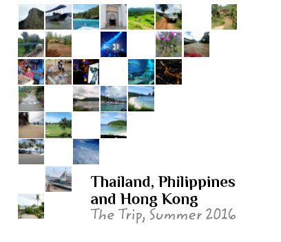 Thailand- Philippines- Hong Kong 2016 book cover