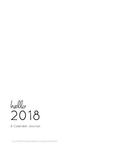 hello 2018 book cover