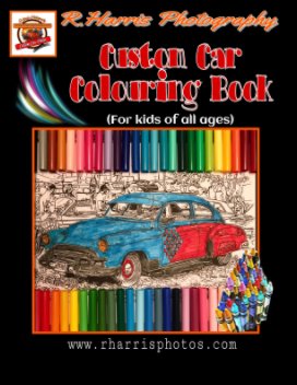 Custom Car Colouring Book book cover