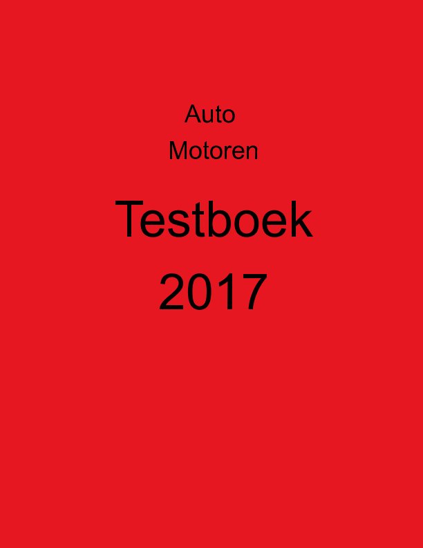 View Auto en motoren testboek by Sven Daems