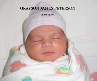 GRAYSON JAMES PETERSON book cover