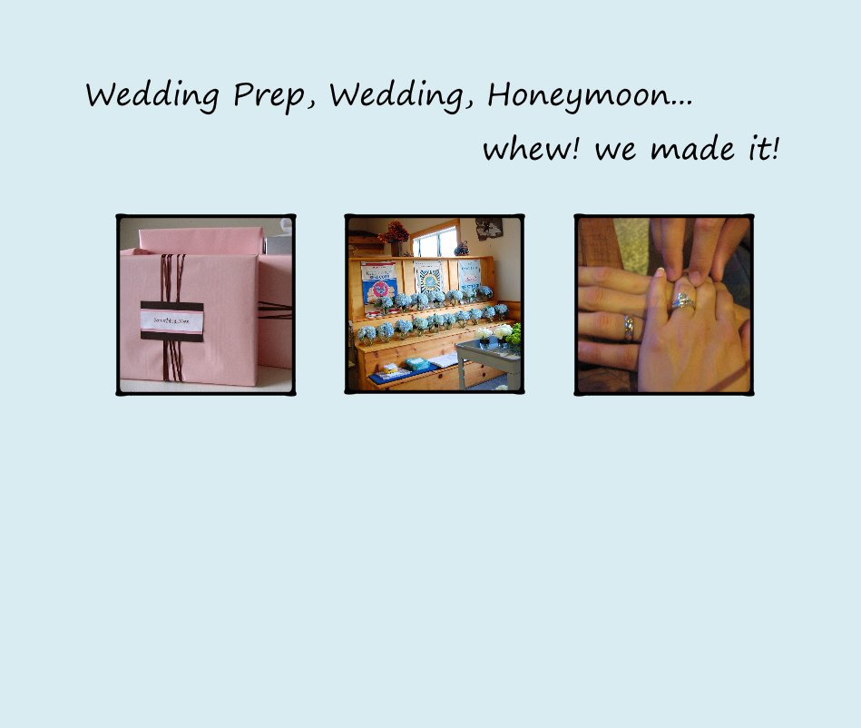 View Wedding Prep, Wedding, Honeymoon... whew! we made it! by emmykoh