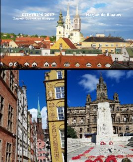 CITYTRIPS 2017 Zagreb, Gdansk en Glasgow book cover