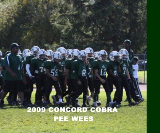2009 CONCORD COBRA PEE WEES book cover
