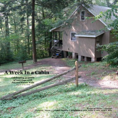 A Week In a Cabin book cover