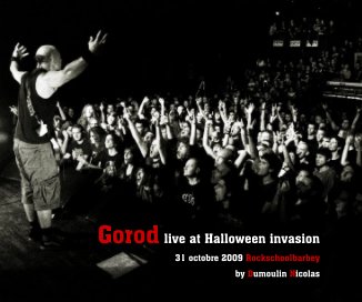 Gorod live at Halloween invasion book cover