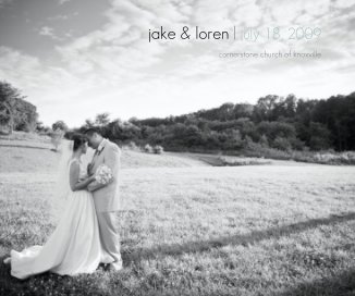 jake & loren | july 18, 2009 book cover