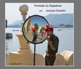 Portraits du Rajasthan book cover